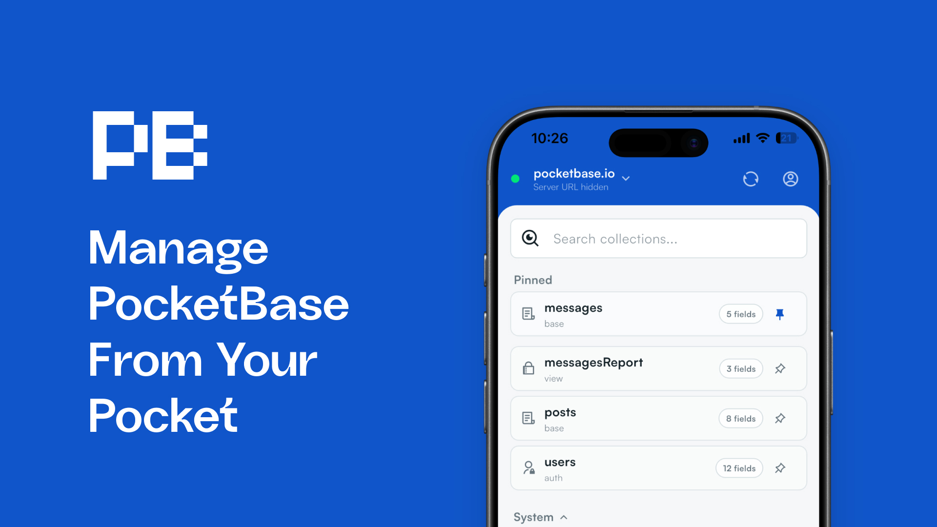 PoBase: Pocketbase Manager