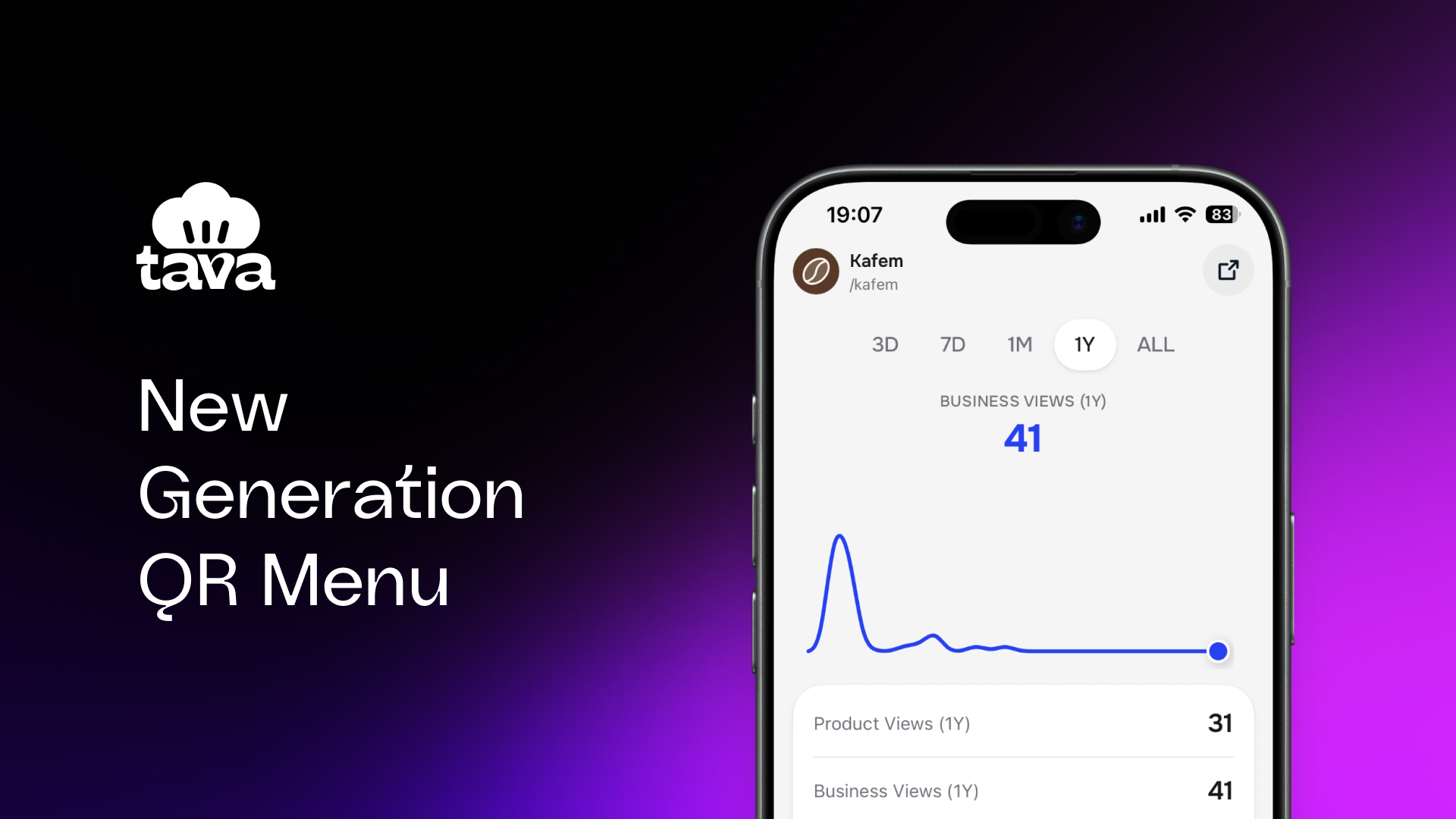 tava.menu - AI QR Menu Maker